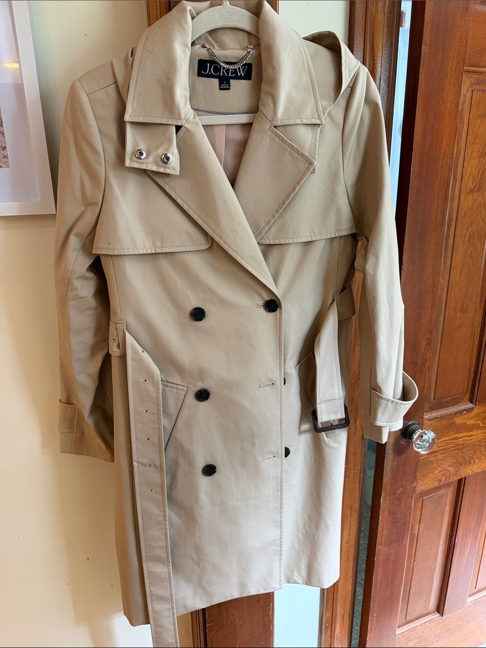 NWOT JCrew Icon Trench Coat